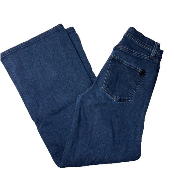 Joe's Jeans Dark Blue Flare & Wide Leg - Picture 7 of 9